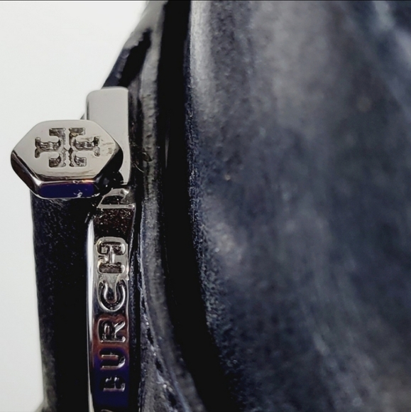 Tory Burch Grace Equestrian Knee High Leather Riding Boots Black 32148367 Size 6 - Picture 8 of 11